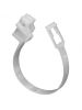 Arlington TL20 - The LOOP Cable Support - White - 2-Inch Regular - Plastic - 100 Packs